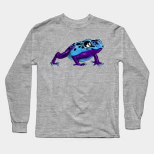 Blue poison dart frog Long Sleeve T-Shirt